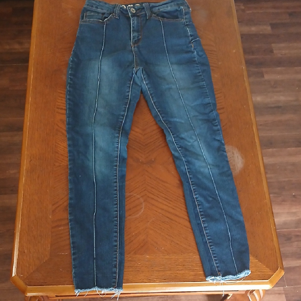 S.O.N.G Curvy Super High Rise And Skinny Ankle Jeans